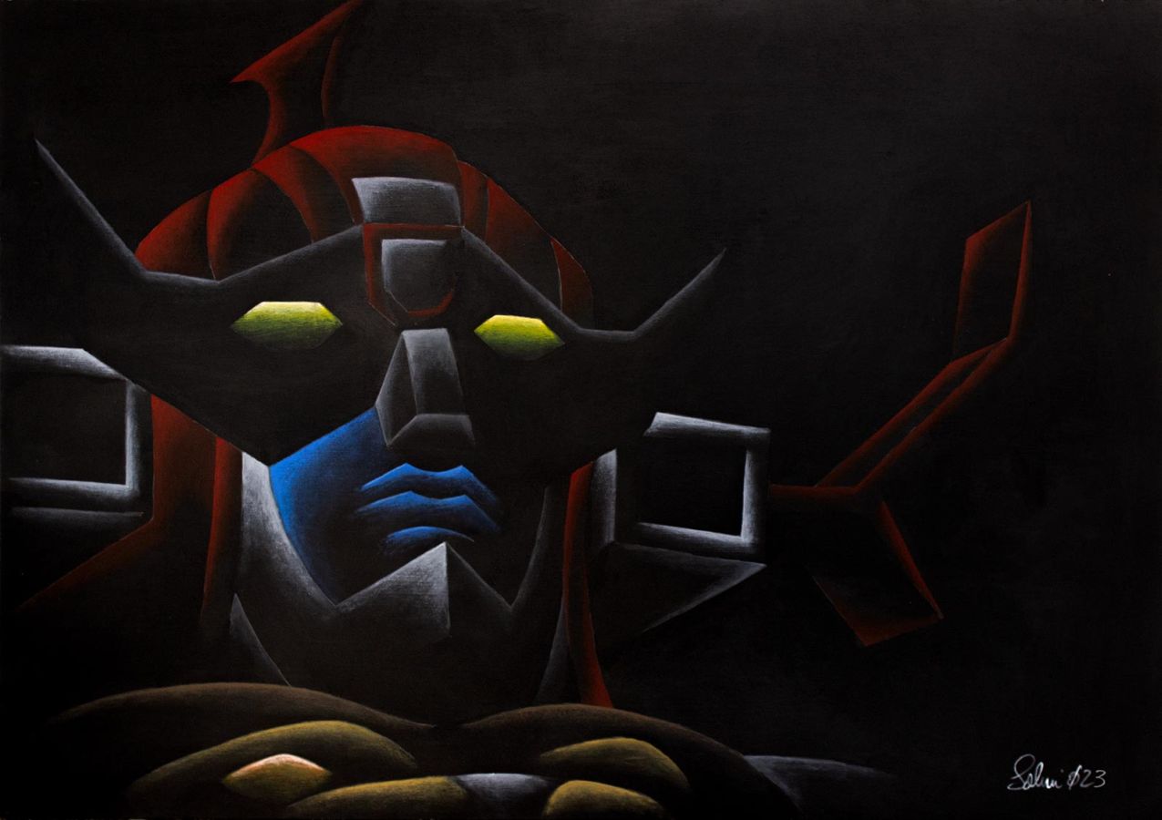 Daltanious - Painting by Oscar Salerni