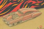 Hot Wheels Evil Twin drawing by Oscar Salerni